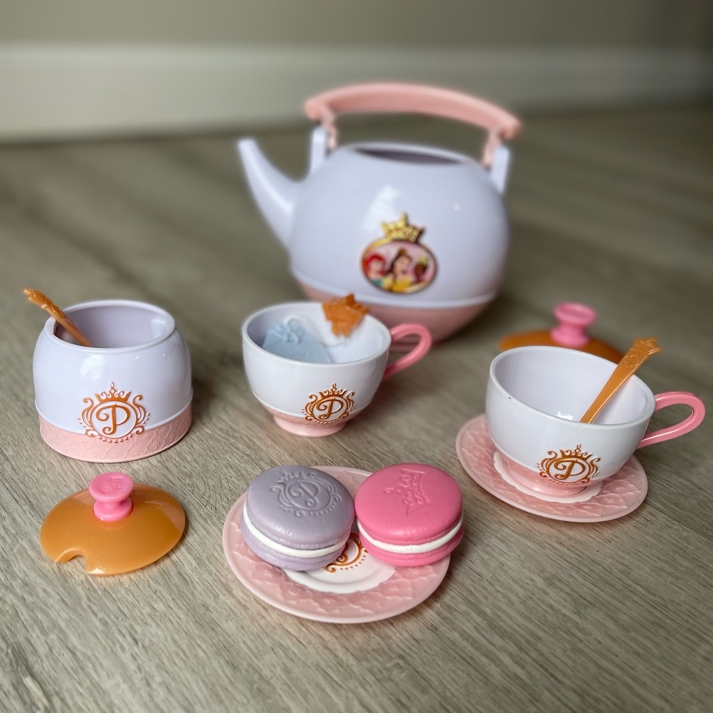 Disney Pink & White Princess Tea Set Playset - Picture 3 of 4
